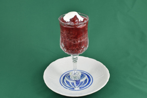 ブルーベリーのドリンクスムージー